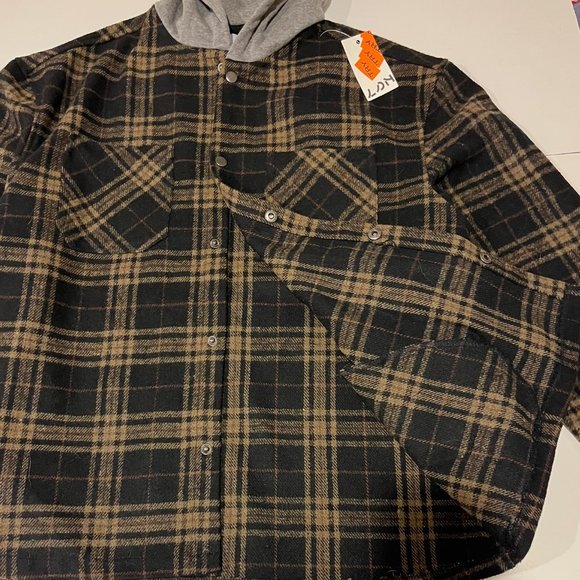 LOSAN - HOODED FLANNEL - Picture 2 of 4